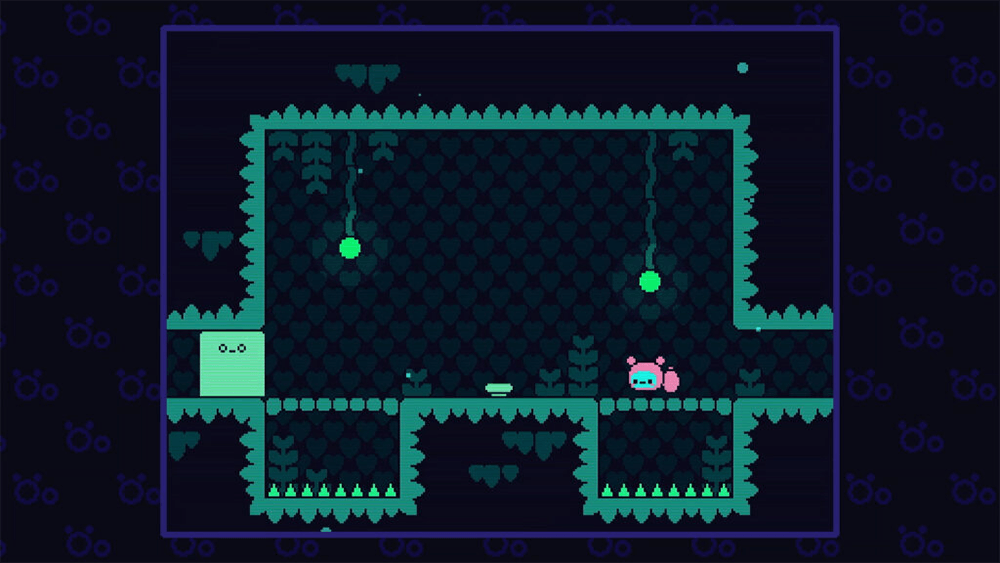 A screenshot from öoo showing a puzzle with a button