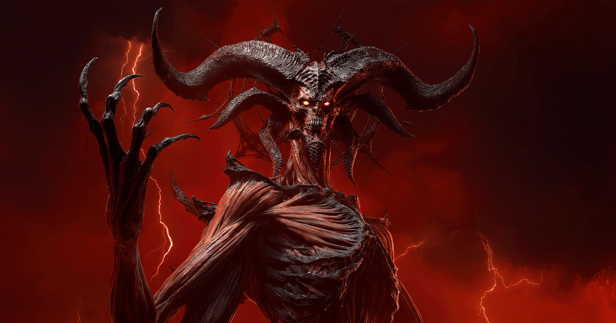 Diablo 4 Keyart showing mephisto