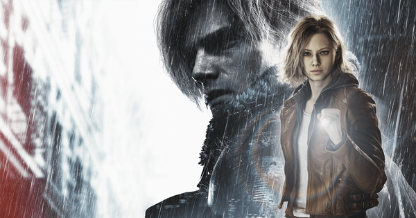 Resident Evil Requiem Key Art showing grace and leon
